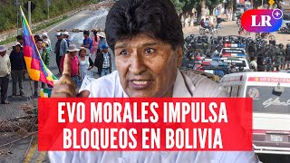 BOLIVIA La influencia de EVO MORALES en las protestas actuales NewsLR [upl. by Seyer702]