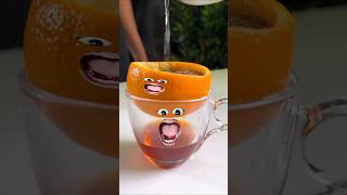 Tea recipe with orange and lemon🤣 shortvideo [upl. by Blakelee]