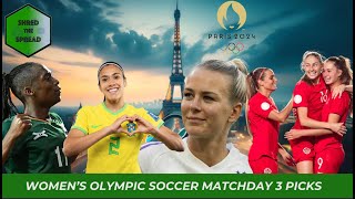 Womens Olympic Soccer Predictions  Matchday 3 July 31 [upl. by Areivax958]