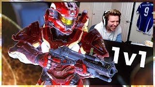 Halo 5  HILARIOUS Super Fiesta 1v1 with UberNick [upl. by Gemini]