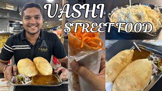 Popular Street Food Near VASHI Railway Station 🚂  Vashi Street Food 🍱 [upl. by Notffilc81]