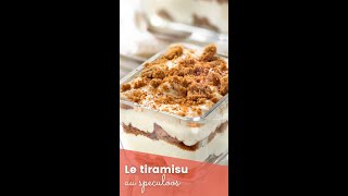 La recette des petits tiramisus au speculoos [upl. by Isabea266]