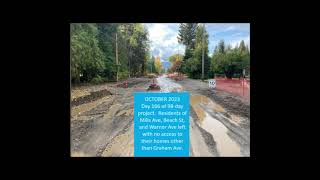 City created traffic chaos at Molitor St and Warner Ave in Terrace BC [upl. by Yllaw]