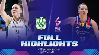 Polski AZS UMCS Lublin v LDLC ASVEL Feminin  Full Game Highlights  EuroLeague Women 202324 [upl. by Coumas786]