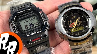 Unboxing GShock AWM500 PORTER and GMWB5000TVA [upl. by Brosy]