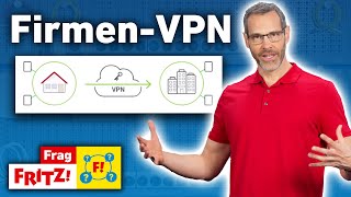 Wozu dient das FirmenVPN bei IPSec  Frag FRITZ [upl. by Ynor]