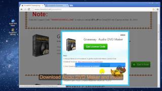 Thanksgiving Giveaway  CloneDVD Audio DVD Maker Giveaway [upl. by Aroved]