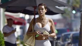 Nicole Murphy shows off her fit physique after a workout in LA [upl. by Quick761]