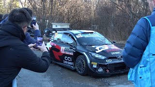 Monte Carlo Rally 2024 Highlights Walk Round Service Park [upl. by Akienom]