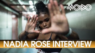 Nadia Rose Talks Record Label Disputes winning a MOBO Writing For Rihanna  Interview [upl. by Euqinomad]