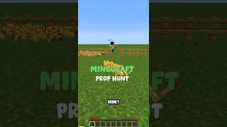 Minecraft Prop Hunt 🐆shorts minecraft minecraftshorts [upl. by Settera]