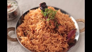 Tandoori Chicken Pulao  Sanjeev Kapoor Khazana [upl. by Drarreg922]