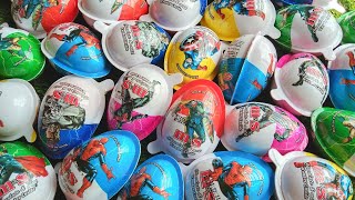 200 Kinder Surprise Eggs ASMR Satisfying Video A Lot of Kinder Joy Chocolate69 [upl. by Housum]