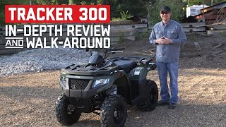 TRACKER 300 ATV Demo amp WalkAround  TRACKER Off Road [upl. by Darnall]