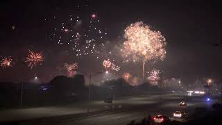 New Year’s Fireworks in Waipahu HI Oahu [upl. by Notyard869]