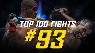 Samy Sana vs Armen Petrosyan  ONE Championship’s Top 100 Fights  93 [upl. by Ocinom]