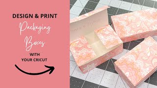 “How To Design amp Print Your Own Custom Box In Cricut Design Space”  Cricut DIY [upl. by Maples646]