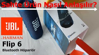 Acaba Orijinal Mİ  JBL Flip 6 Bluetooth Hoparlör  Ayrıntılı İnceleme [upl. by Ylevol]