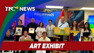 FilCanadian artists works featured in PH ConGen art exhibit in Calgary  TFC News Alberta Canada [upl. by Peterus]