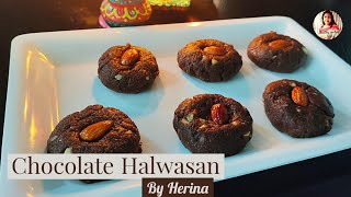 बीना शक्कर के टेस्टी हलवासन बनाने की आसान विधि  Halwasan Recipe  Chocolate HalwasanDiwali Recipe [upl. by Ovatsug]