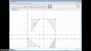 ReflectionRotationTranslation Geogebra [upl. by King]