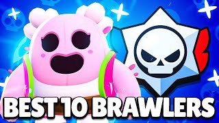 NEW TOP 10 BRAWLERS FOR RANKED Season 25 [upl. by Sitoeht294]