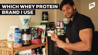 WHICH WHEY PROTEIN BRAND I USE [upl. by Dihsar]