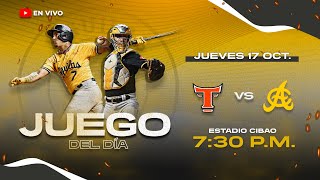 TOROS DEL ESTE VS ÁGUILAS CIBAEÑAS  SERIE REGULAR 202425 [upl. by Stirling]