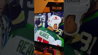 Reaves Scrum With The Canucks [upl. by Arraek]