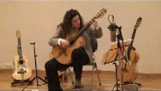 Lute suite 3parts 678 JSBach 321 string guitar SGregoriadou [upl. by Esom]