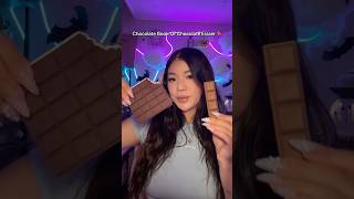 Chocolate Book Or Chocolate Eraser 🍫 asmr shorts [upl. by Stig]