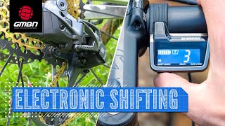 Electronic Mountain Bike Shifting  What Is It amp How Does It Work [upl. by Shotton]