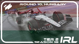 Invictus Racing League F1 23Tier 2Round 10  Hungary [upl. by Odnala]