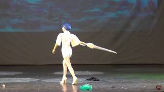 Houseki no Kuni  Phosphophyllite Одиночное косплей дефиле  SOS 2018 [upl. by Atwood233]