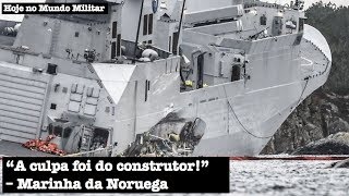 quotA culpa foi do construtorquot Marinha da Noruega [upl. by Lucita]