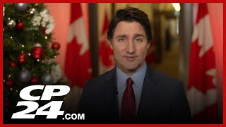 Prime Minister Justin Trudeau releases annual holiday message [upl. by Tristis]