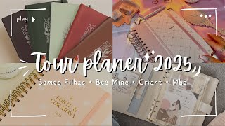 Tour PLANNER 2025 Lojas Criart Somos Filhas bee Mine AGENDAS 2025 [upl. by Meesaw]