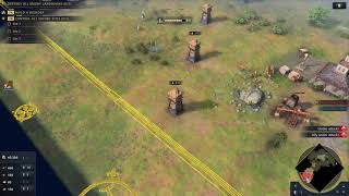 AOE 4 1v1 Hardest AI Strategy Mongols Tutorial [upl. by Anelahs176]