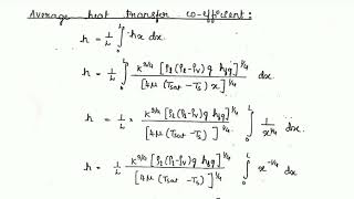 Laminar film condensation on a vertical plate Nusselts Theory Part4 by Prof Manish Nayak [upl. by Lydie723]