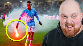 Reagerar på 12 MINUTER AV SJUKA HÄNDELSER I SVENSK FOTBOLL [upl. by Janik]