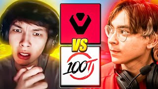 SINATRAA REACTS TO SENTINELS VS 100T MATCH OF THE CENTURY [upl. by Terhune258]