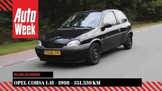 Opel Corsa 14i – 1998 – 351339 km  Klokje Rond [upl. by Yror]