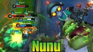 قيم بلي بالاسطورة نونو  WILD RIFT NUNU E WILLUMP [upl. by Archy895]