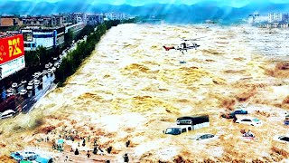 Half of China Underwater Widespread Flooding Grips China [upl. by Gladstone538]