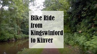 Riding the bike across the canal and river in the Midlands  SJCam [upl. by Bouldon905]