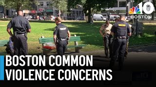 Boston Common violence spurs safety fears [upl. by Solakcin]