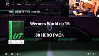 I opened another MAX 88 HERO PACK DIV 4 RIVAL REWARDS WERNER WORLD EP 16 FC25 [upl. by Hadwyn]