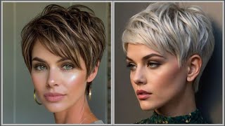 New look very short pixie haircut wigs extentions ideas for women with hair colour ideas [upl. by Eneleoj]