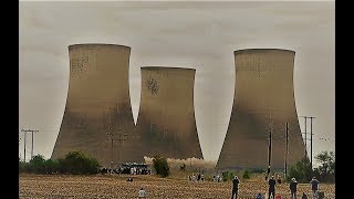 The Fall of Didcot Power Station  The Final Three [upl. by Nosna]