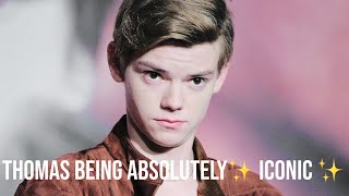 MAZE RUNNER THE DEATH CURE quotNewtquot Interview  Thomas BrodieSangster [upl. by Lewendal]